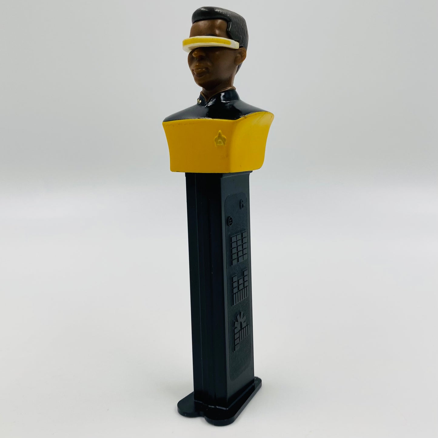 Star Trek the Next Generation Geordi La Forge PEZ dispenser (2012) loose 7.5 China