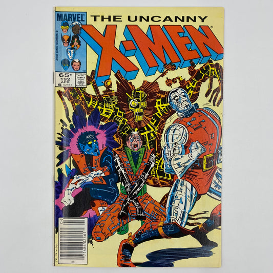 Uncanny X-Men #192 newsstand edition “Fun 'n' Games” (1985) Marvel