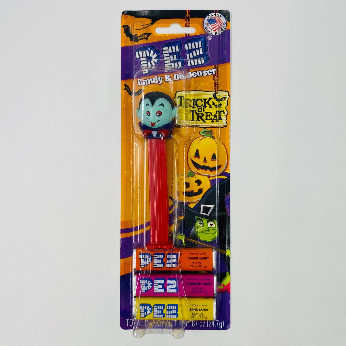 Halloween Vampire PEZ dispenser (2013) carded 5.9 China