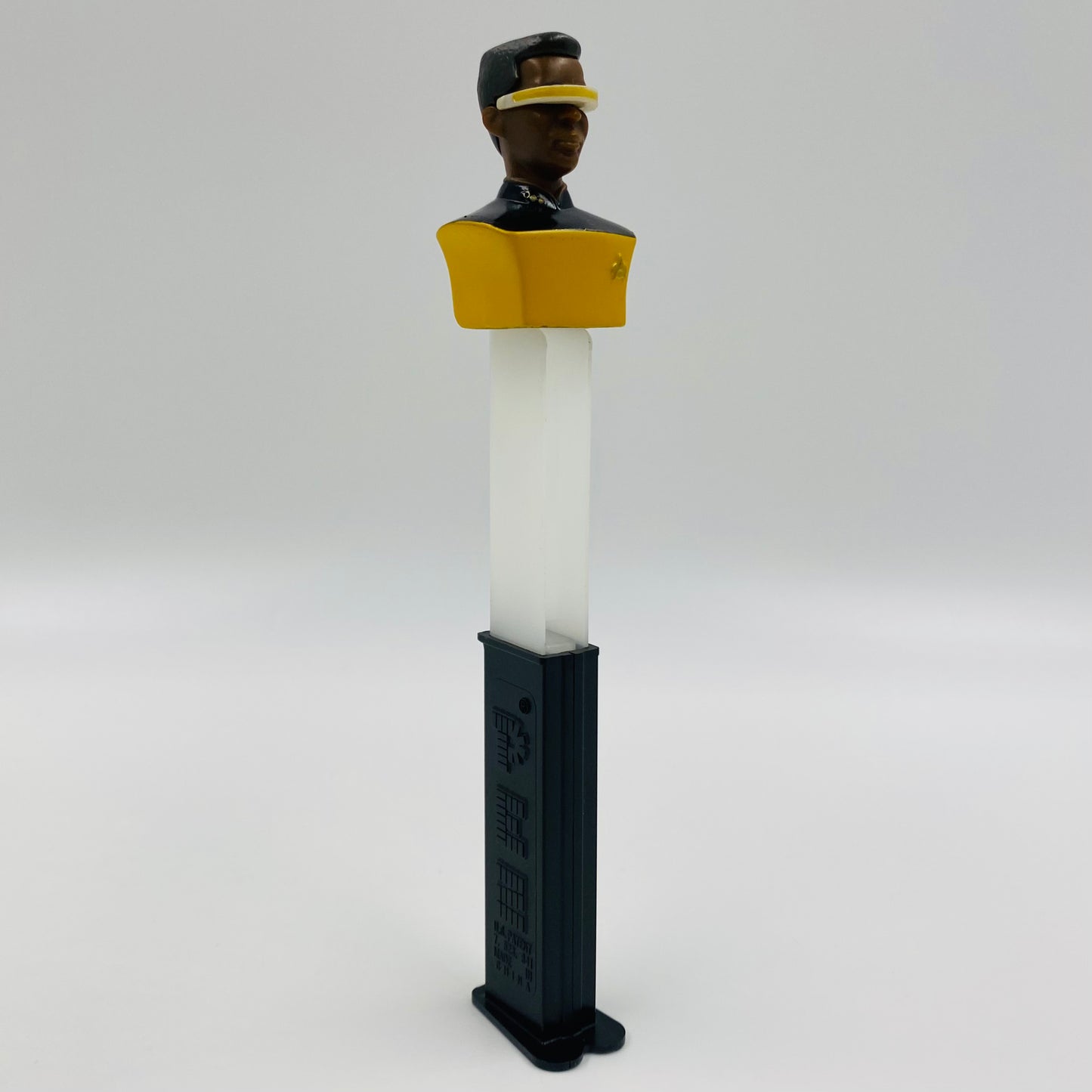 Star Trek the Next Generation Geordi La Forge PEZ dispenser (2012) loose 7.5 China