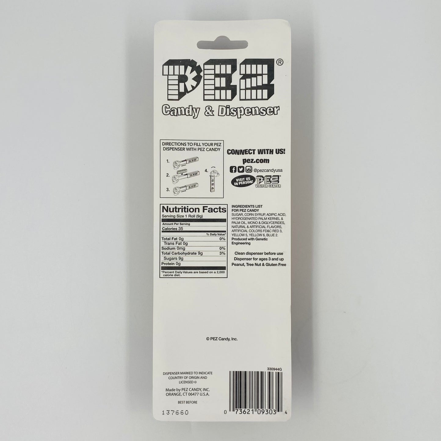 Halloween Vampire PEZ dispenser (2013) carded 5.9 China