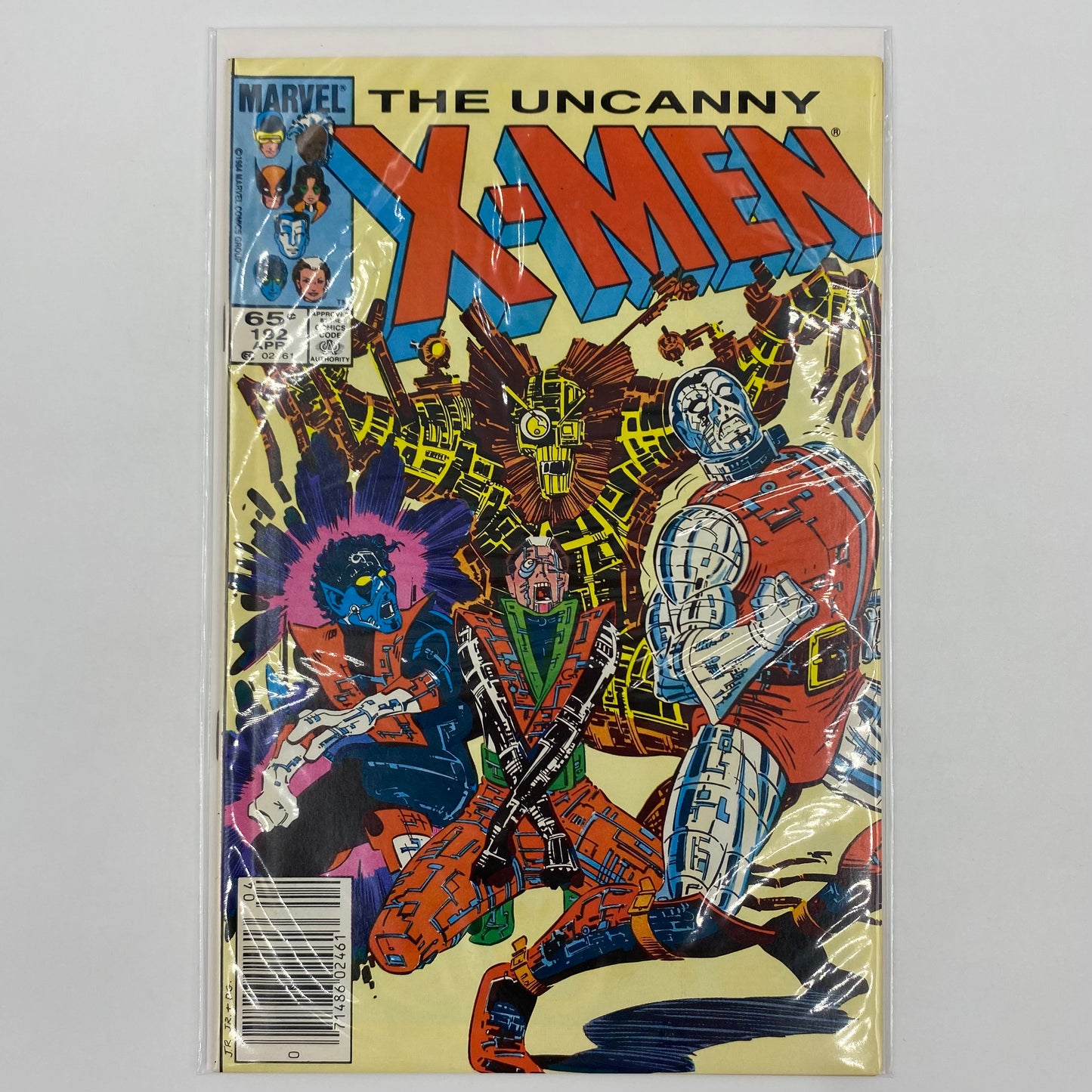 Uncanny X-Men #192 newsstand edition “Fun 'n' Games” (1985) Marvel