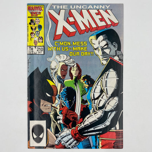 Uncanny X-Men #210 “The Morning After” (1986) Marvel (FN)