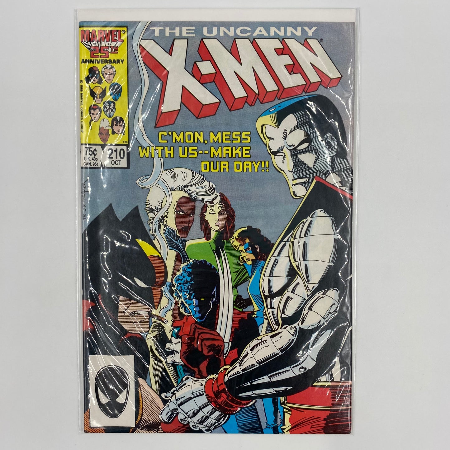 Uncanny X-Men #210 “The Morning After” (1986) Marvel (FN)