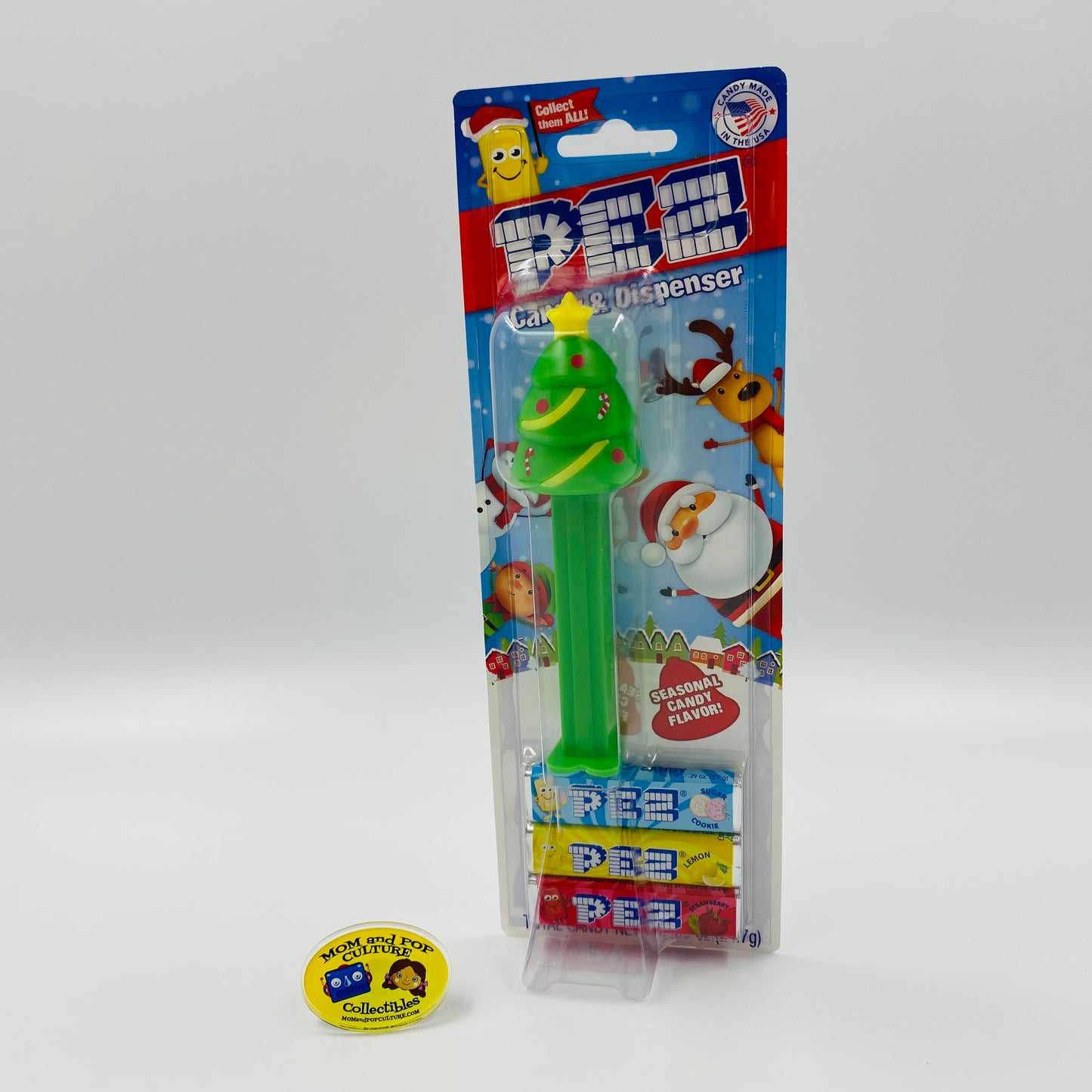 Christmas Tree PEZ dispenser (2019) carded 7.5 China