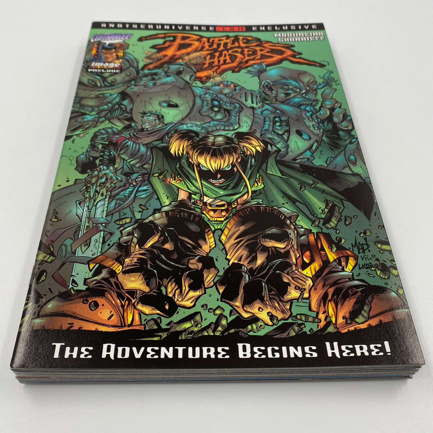 Battle Chasers #1-9 (1998-2001) Image/Ciffhanger & DC/Cliffhanger
