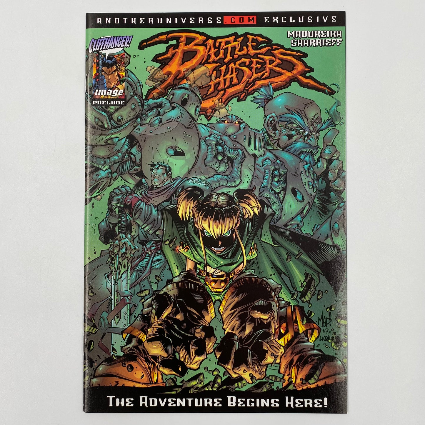 Battle Chasers #1-9 (1998-2001) Image/Ciffhanger & DC/Cliffhanger