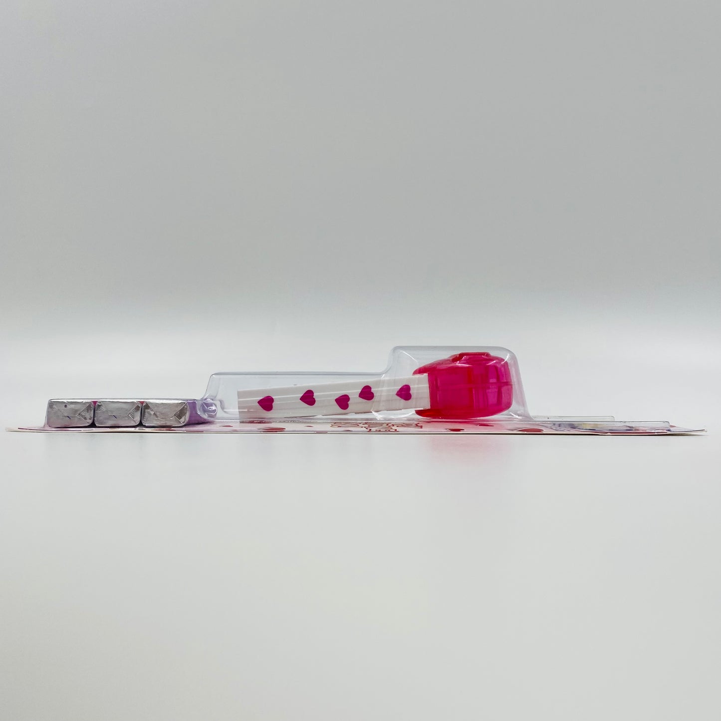 Valentine's Day Happy 'Heart' Day Crystal Heart PEZ dispenser (2015) carded 7.5 Hungary