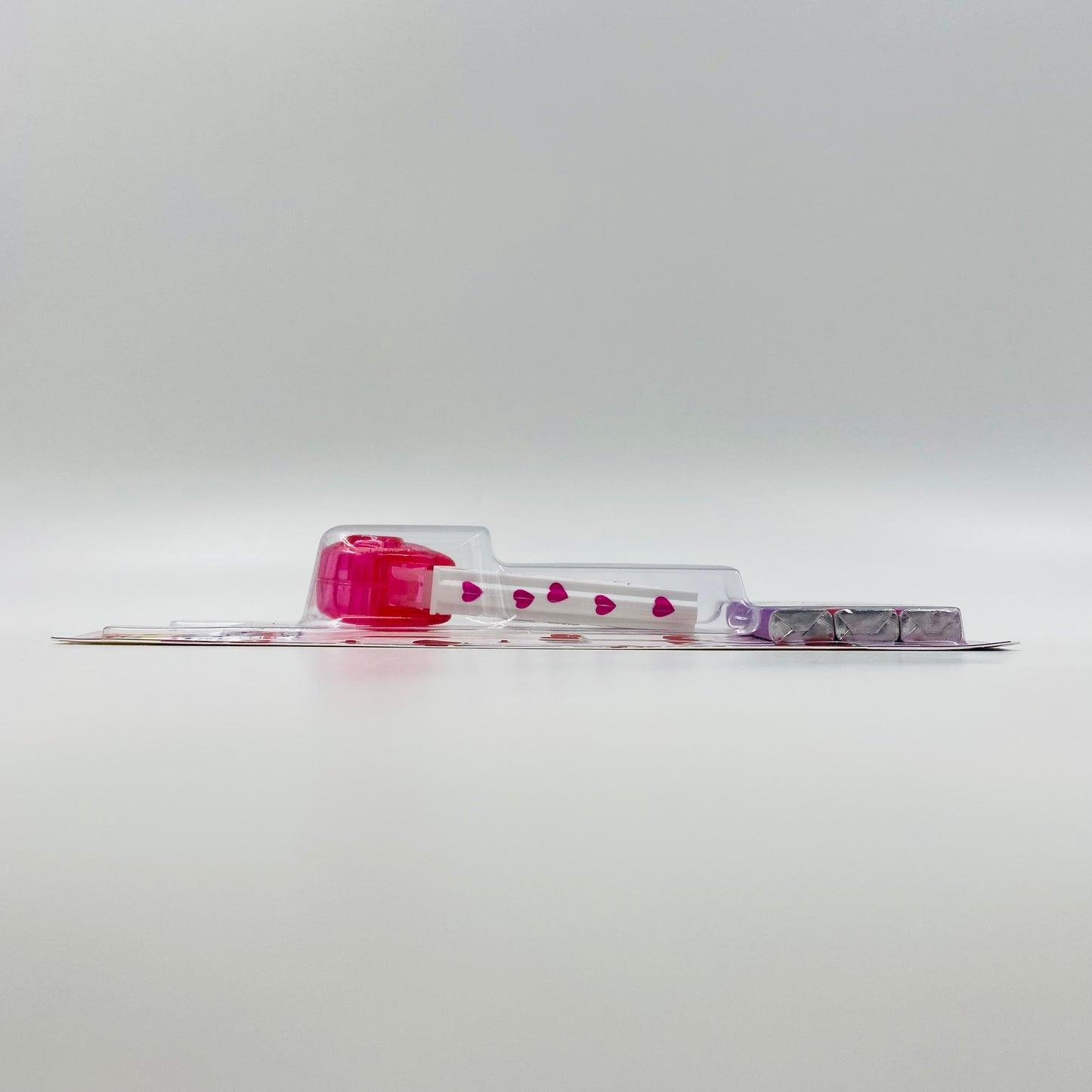 Valentine's Day Happy 'Heart' Day Crystal Heart PEZ dispenser (2015) carded 7.5 Hungary