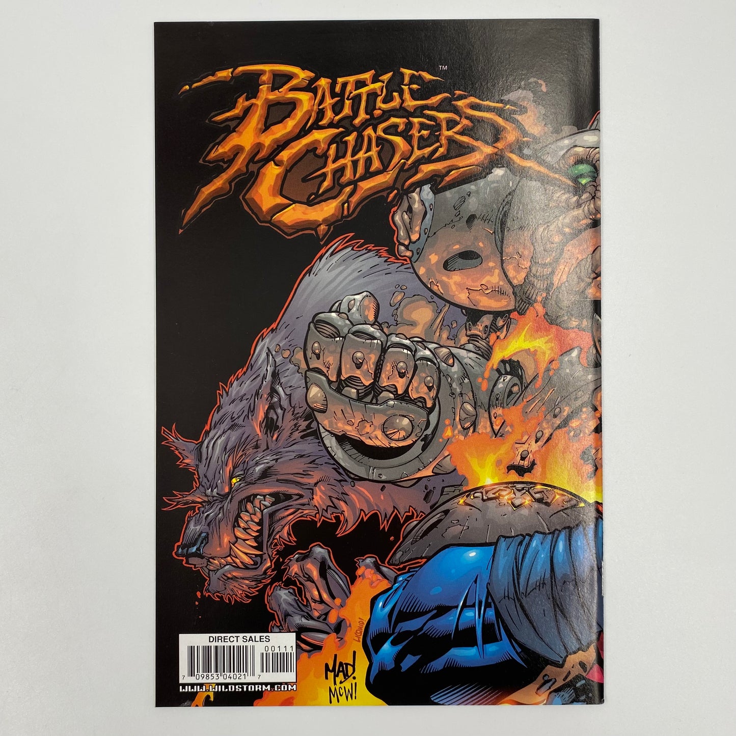 Battle Chasers #1-9 (1998-2001) Image/Ciffhanger & DC/Cliffhanger