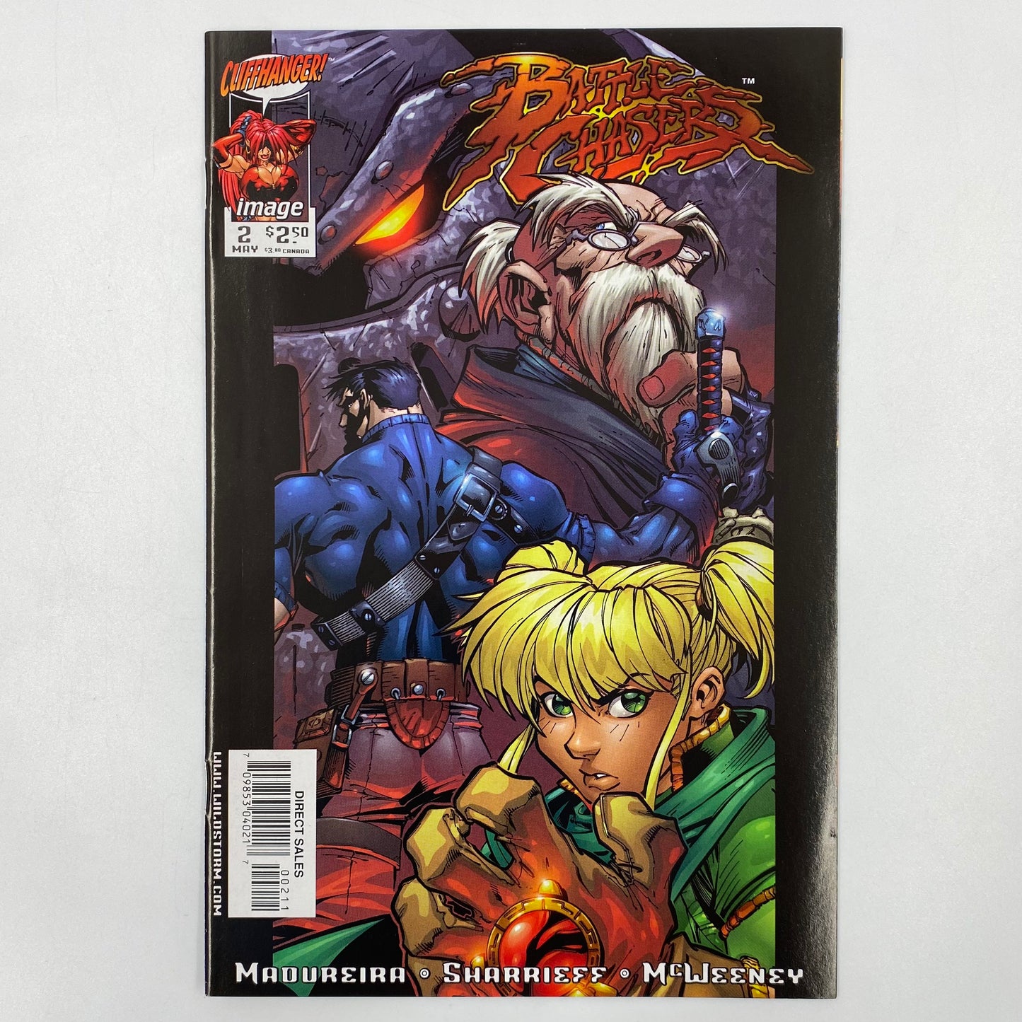 Battle Chasers #1-9 (1998-2001) Image/Ciffhanger & DC/Cliffhanger