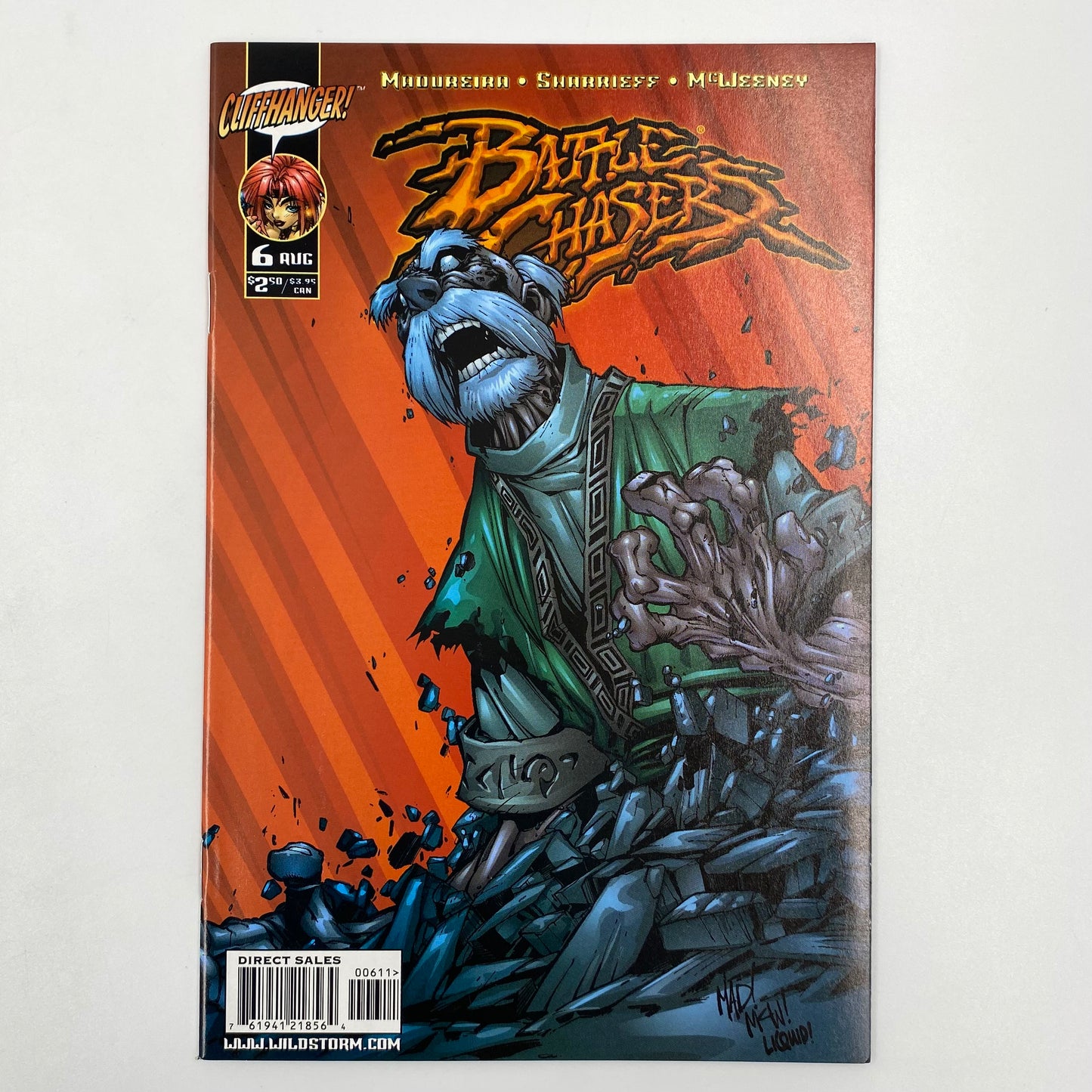 Battle Chasers #1-9 (1998-2001) Image/Ciffhanger & DC/Cliffhanger