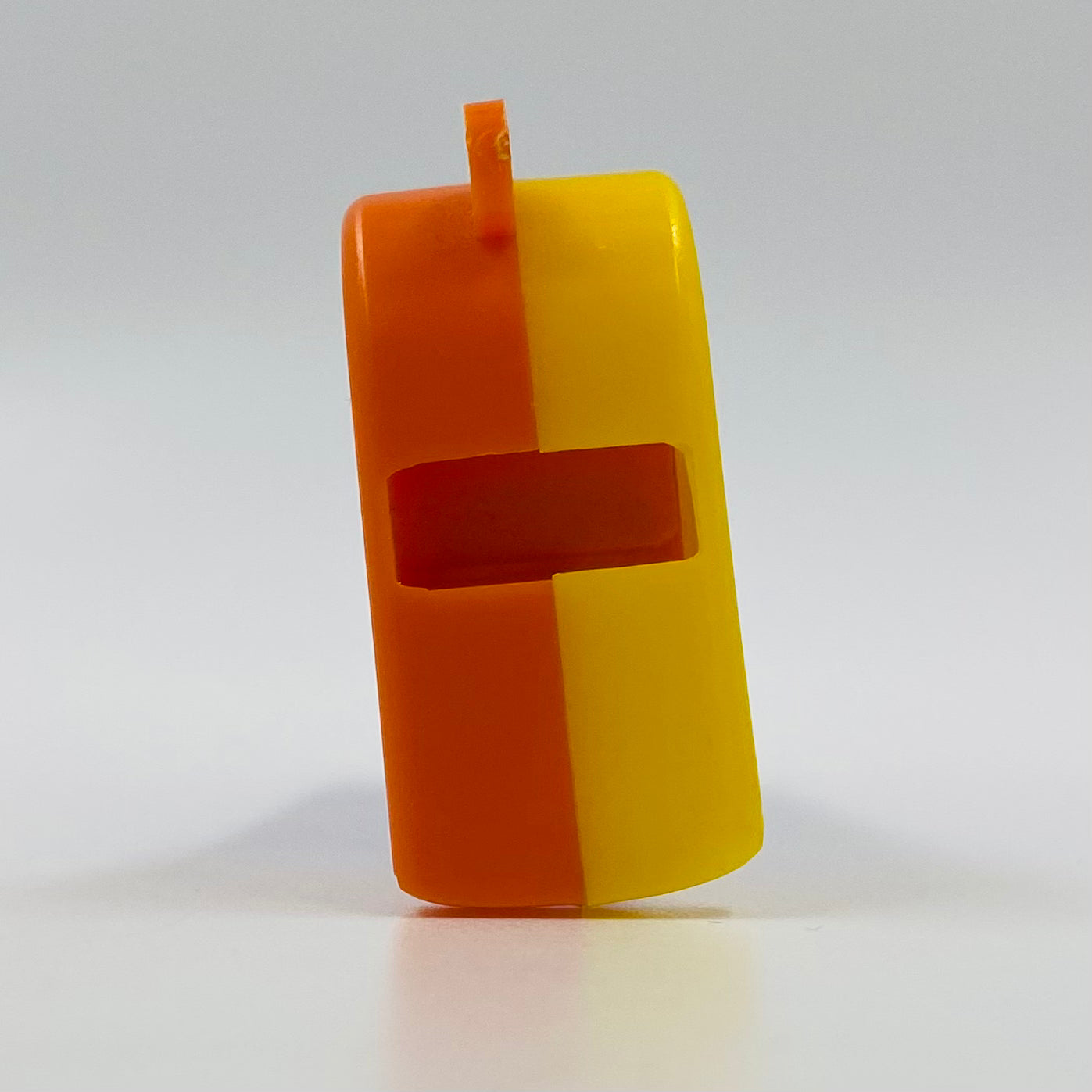 PEZ Coach Whistle (orange/yellow) PEZ dispenser (1990's) loose 4.9 China