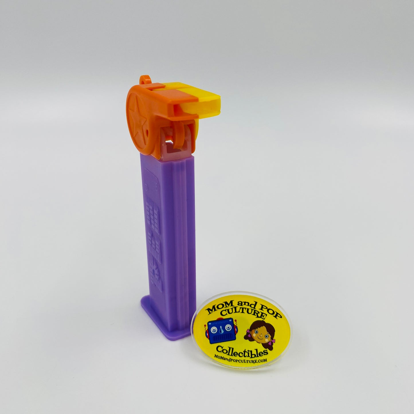 PEZ Coach Whistle (orange/yellow) PEZ dispenser (1990's) loose 4.9 China