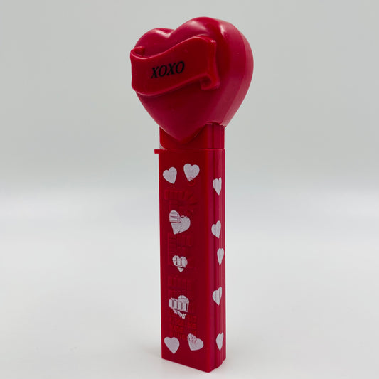 Valentine's Day Heart “XOXO” maroon PEZ dispenser (2005) loose 4.9 Hungary