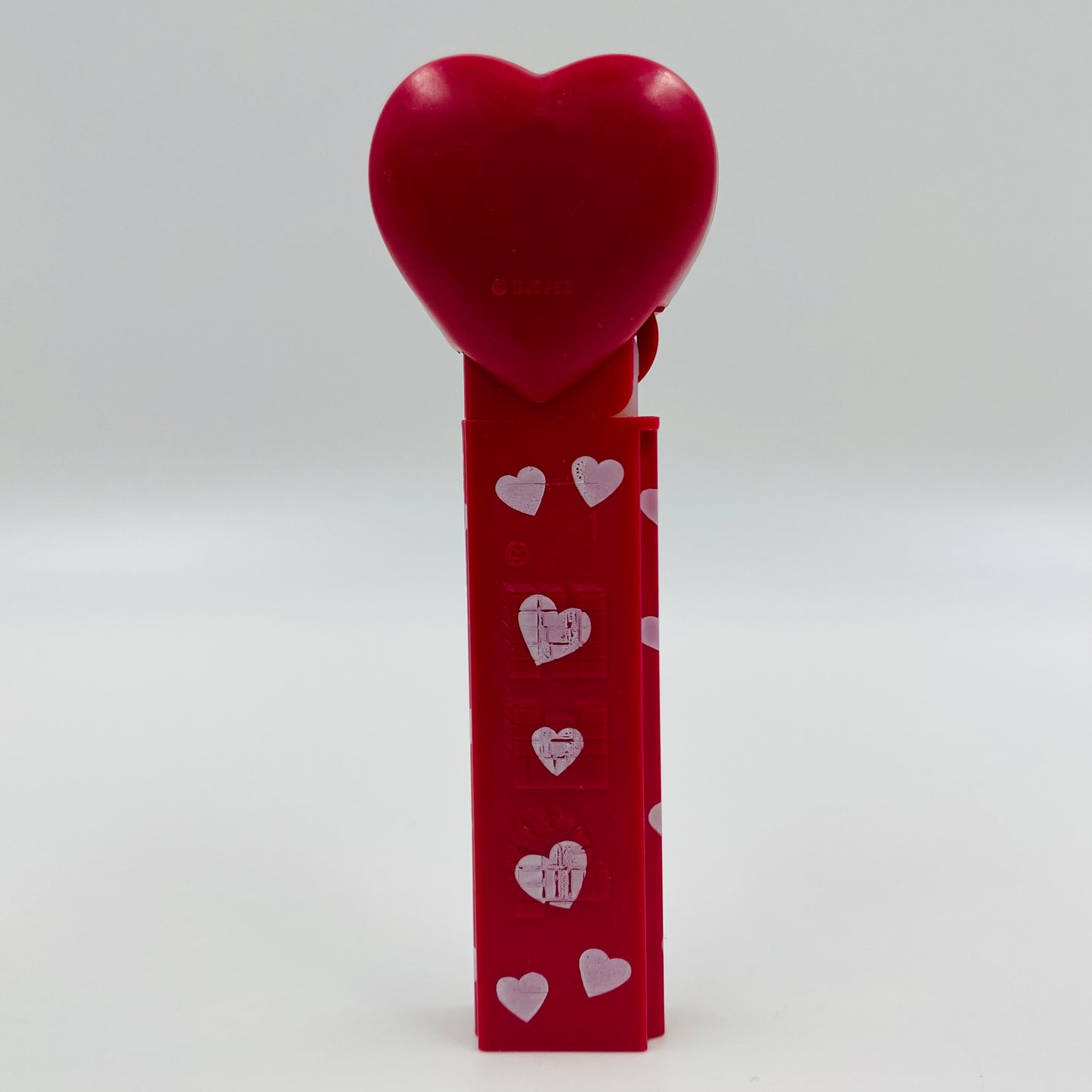 Valentine's Day Heart “XOXO” maroon PEZ dispenser (2005) loose 4.9 Hungary
