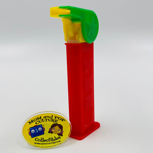 PEZ Coach Whistle (yellow/green) PEZ dispenser (1990's) loose 4.9 China