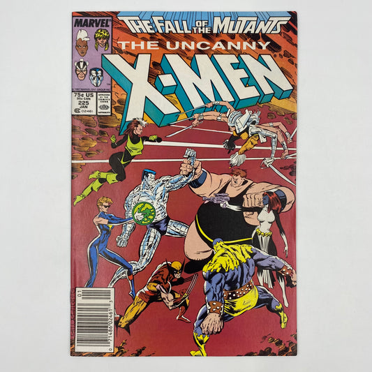 Uncanny X-Men #225 newsstand edition “False Dawn”(1987) Marvel (VG)