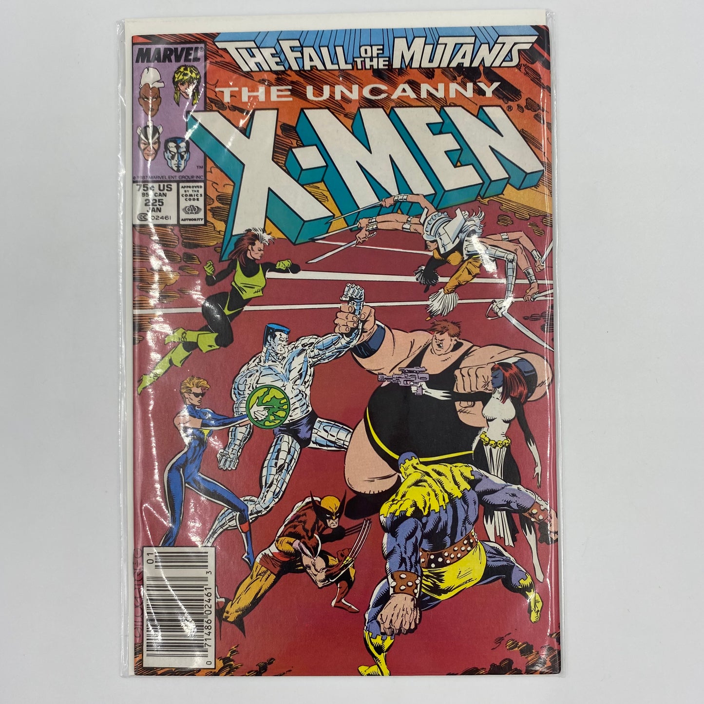 Uncanny X-Men #225 newsstand edition “False Dawn”(1987) Marvel (VG)