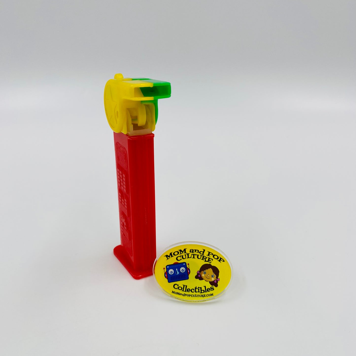 PEZ Coach Whistle (yellow/green) PEZ dispenser (1990's) loose 4.9 China