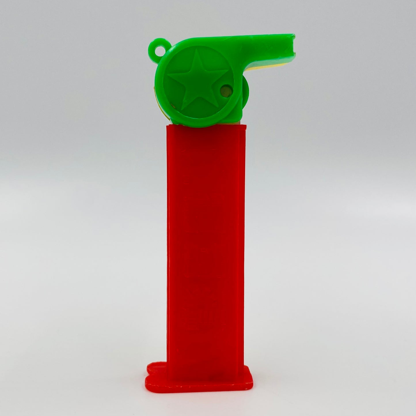 PEZ Coach Whistle (green/yellow) PEZ dispenser (1990's) loose 4.9 China