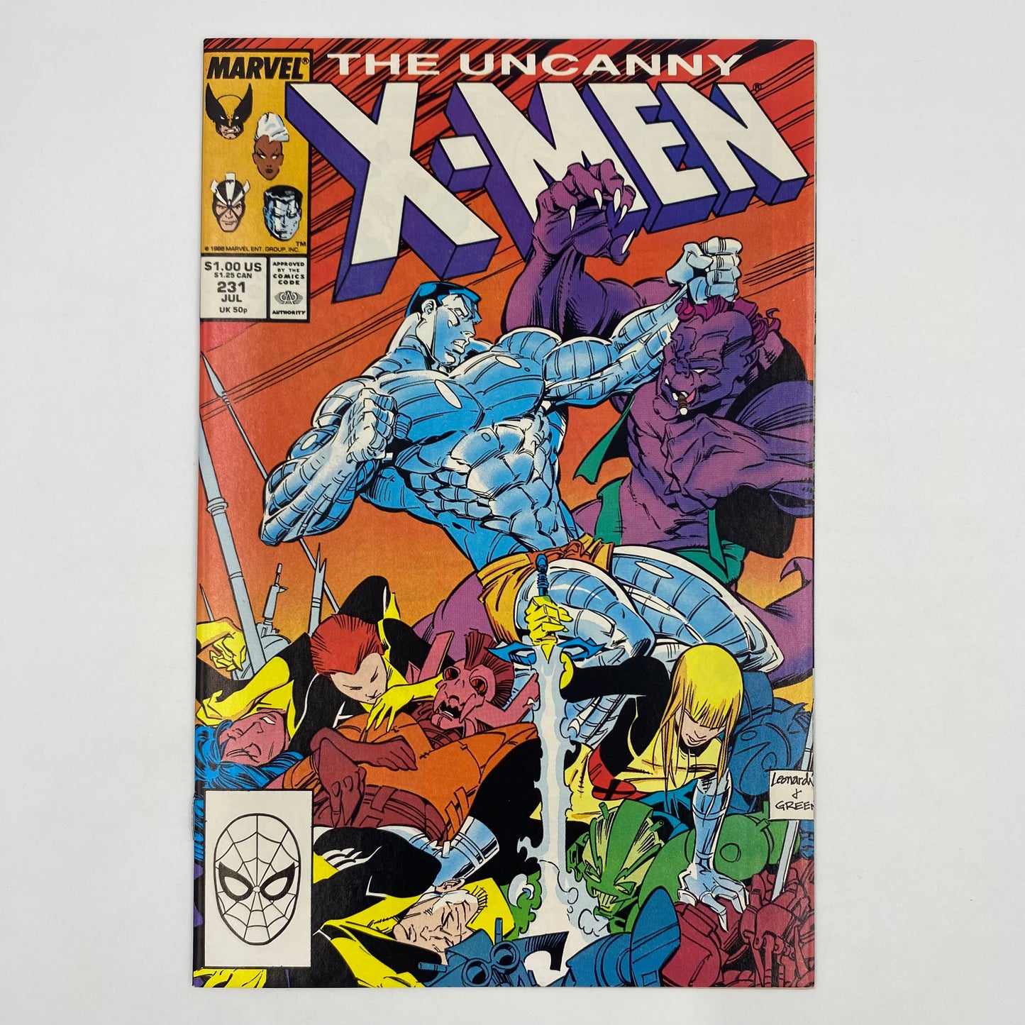 Uncanny X-Men #231 "Dressed for Dinner” (1988) Marvel (NM)