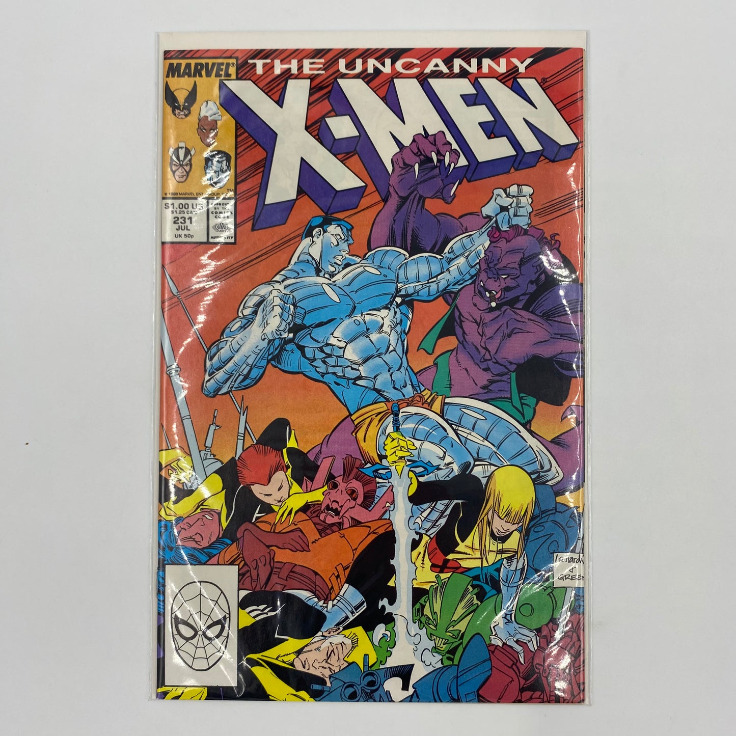 Uncanny X-Men #231 "Dressed for Dinner” (1988) Marvel (NM)