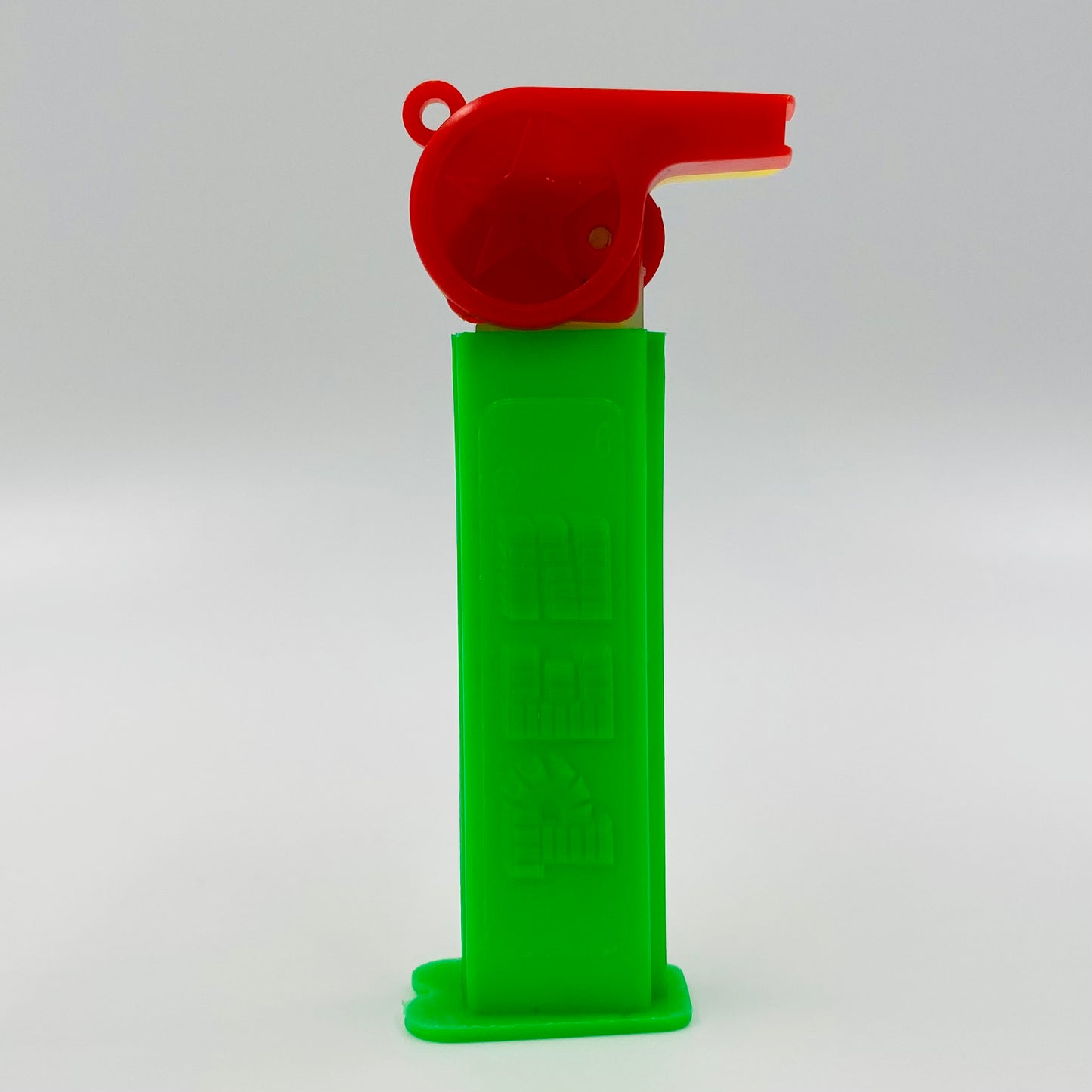 PEZ Coach Whistle (red/yellow) PEZ dispenser (1990's) loose 4.9 China