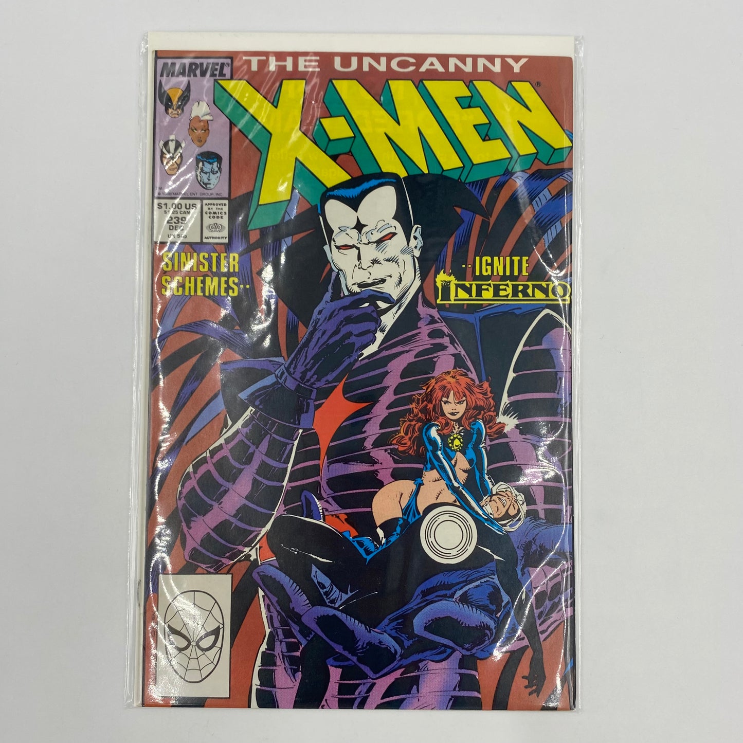 Uncanny X-Men #239 “Vanities" (1988) Marvel (FN)