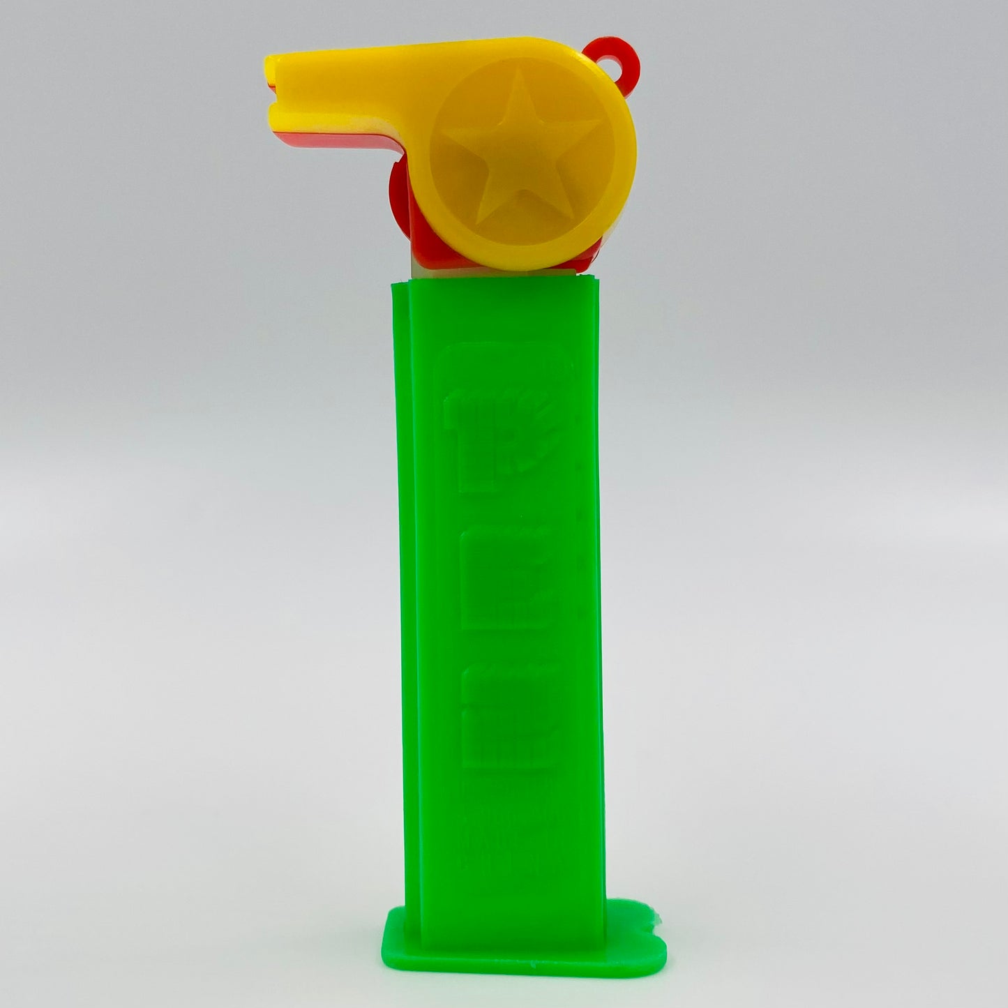PEZ Coach Whistle (red/yellow) PEZ dispenser (1990's) loose 4.9 China