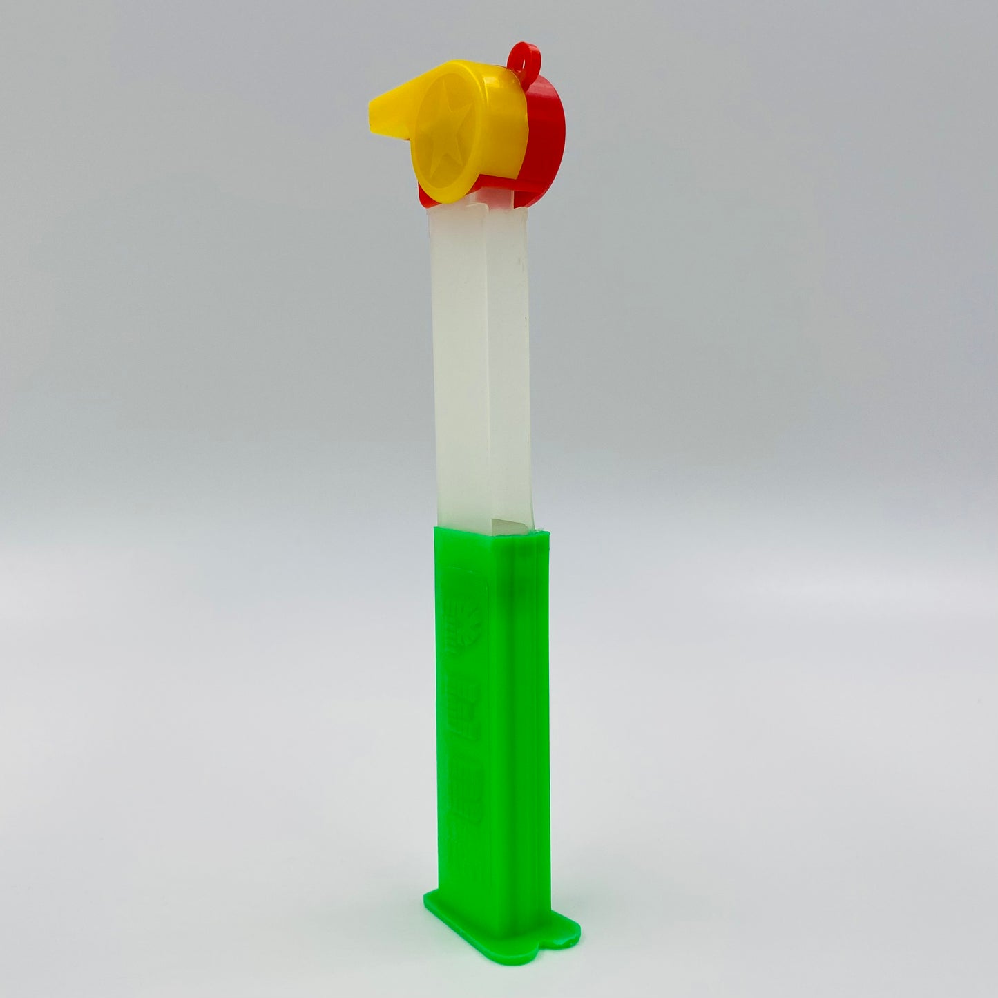 PEZ Coach Whistle (red/yellow) PEZ dispenser (1990's) loose 4.9 China