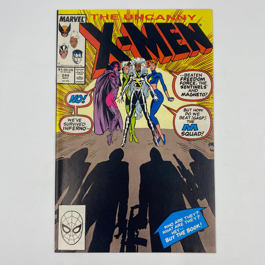 Uncanny X-Men #244 “Ladies' Night” (1989) Marvel (VF)