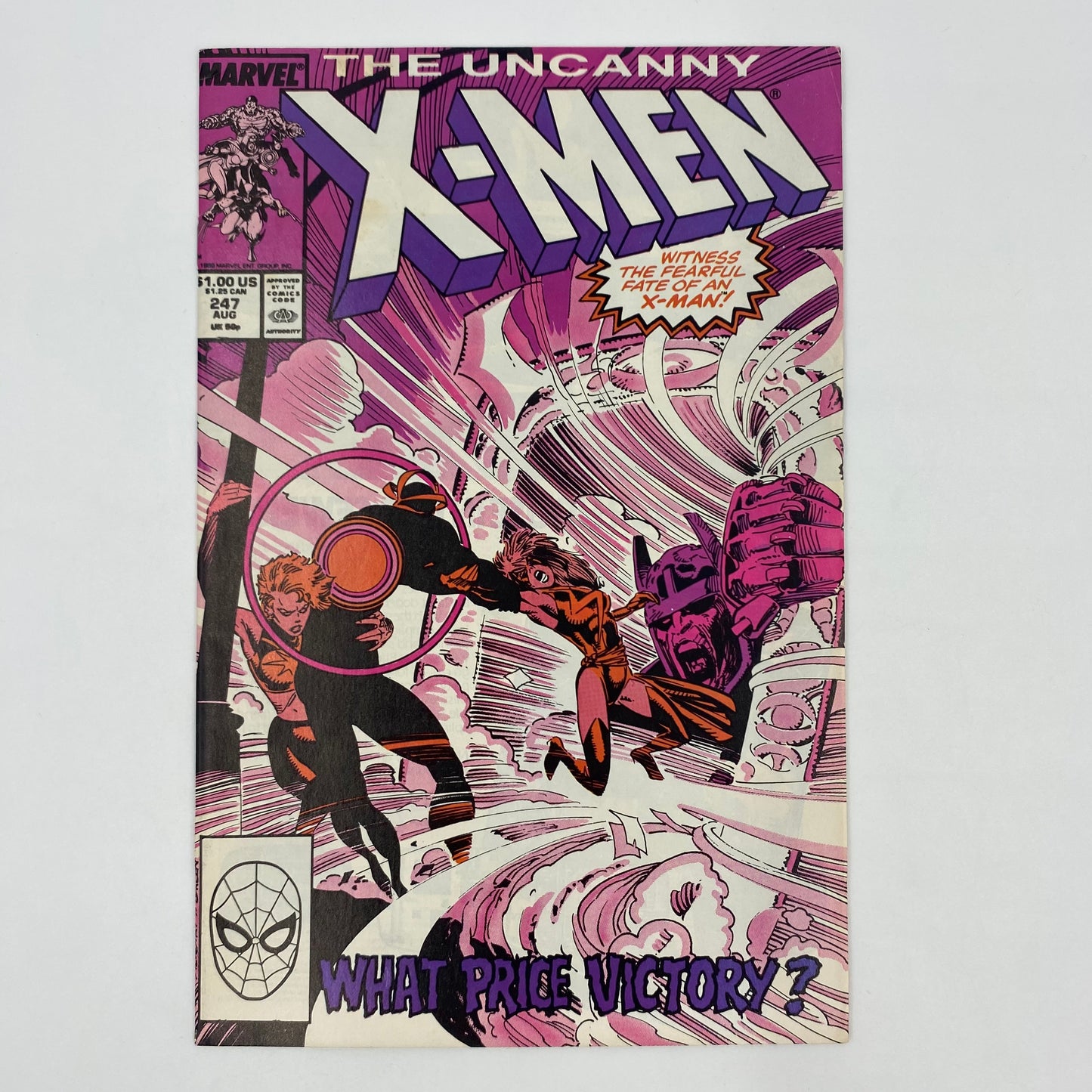 Uncanny X-Men #247 “The Light that Failed!” (1989) Marvel