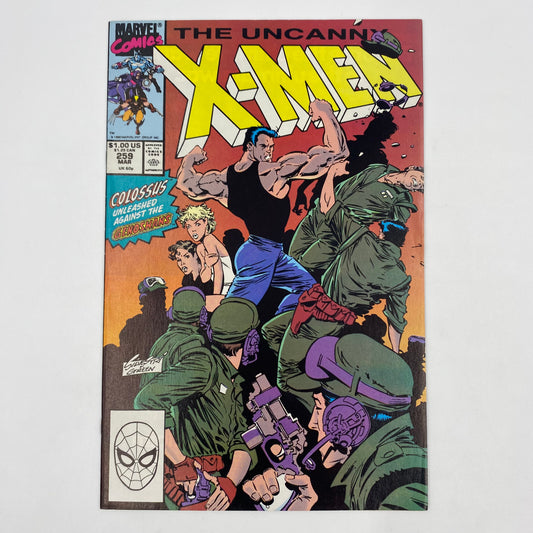 Uncanny X-Men #259 “Dream a Little Dream!” (1990) Marvel (FN)