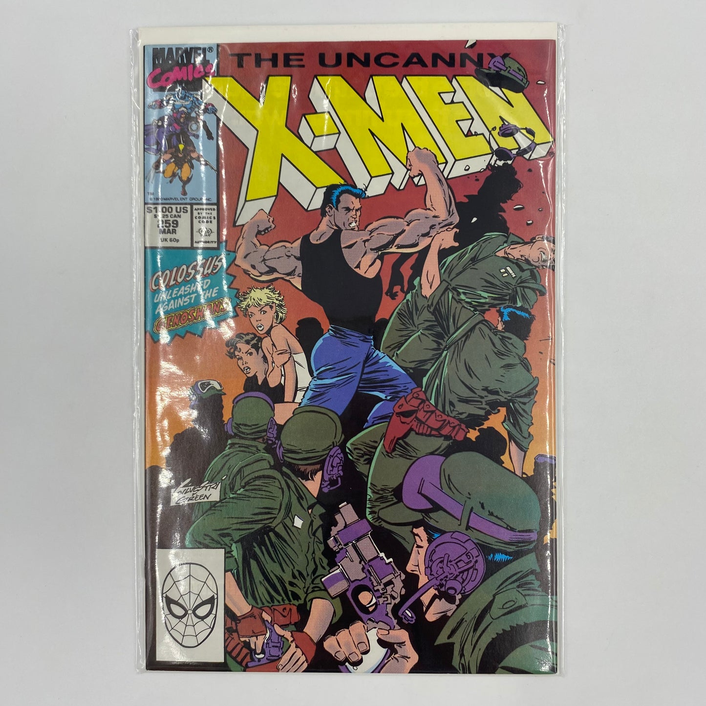 Uncanny X-Men #259 “Dream a Little Dream!” (1990) Marvel (FN)