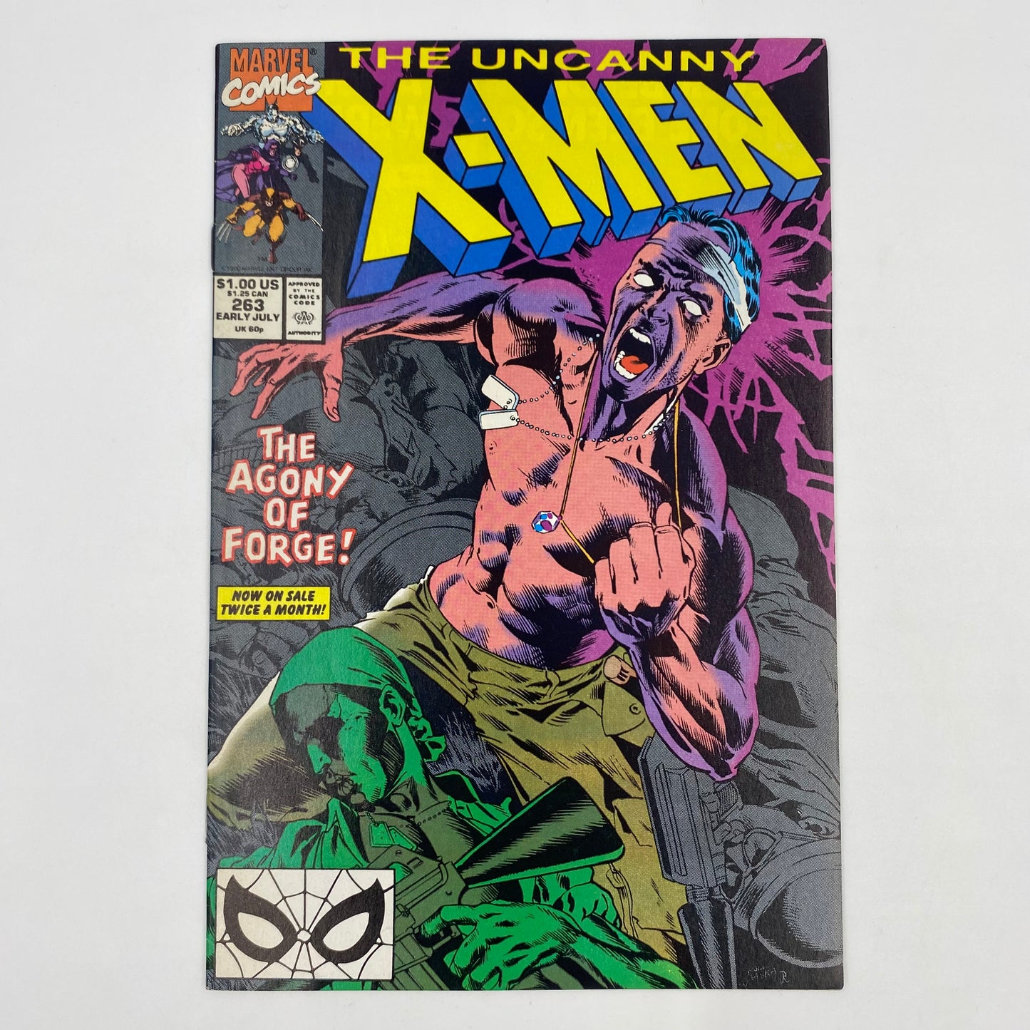 Uncanny X-Men #263 “The Lower Depths!” (1990) Marvel (FN)