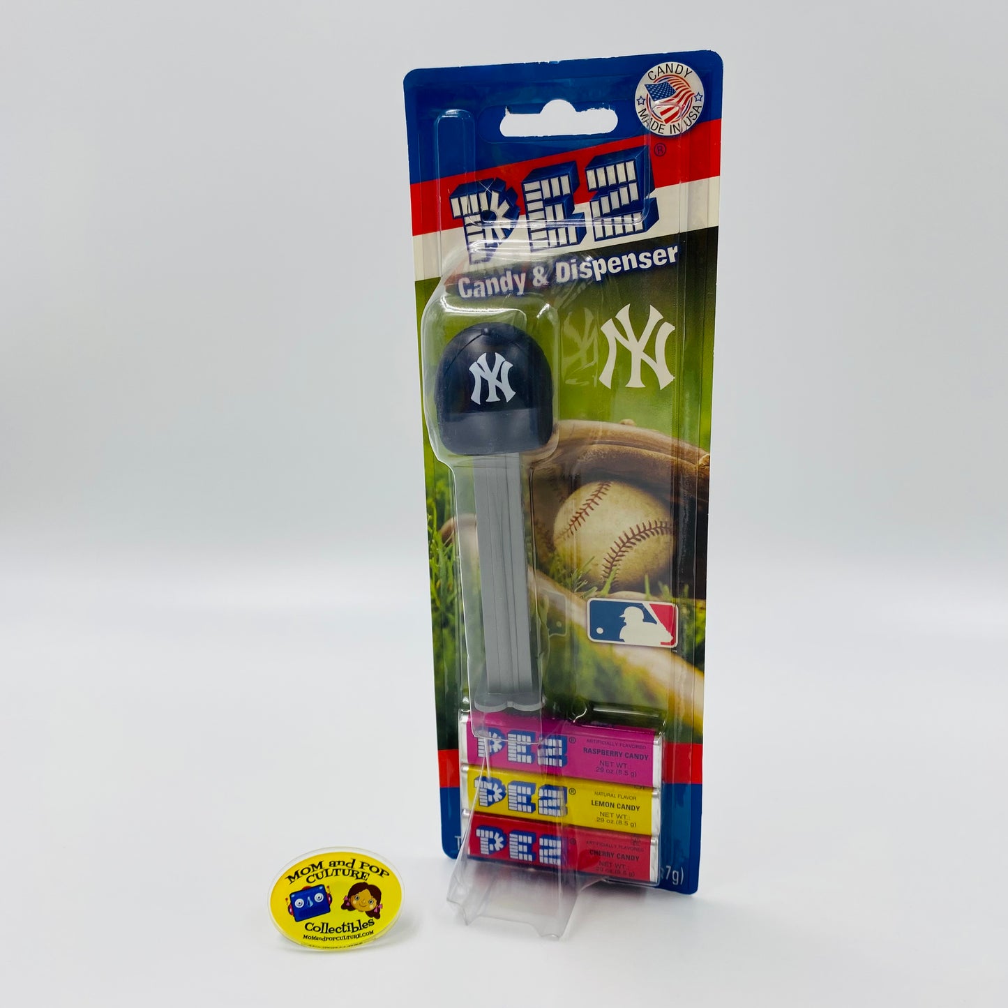 MLB Baseball New York Yankees baseball cap PEZ dispenser (2009) carded 7.5 Hungary