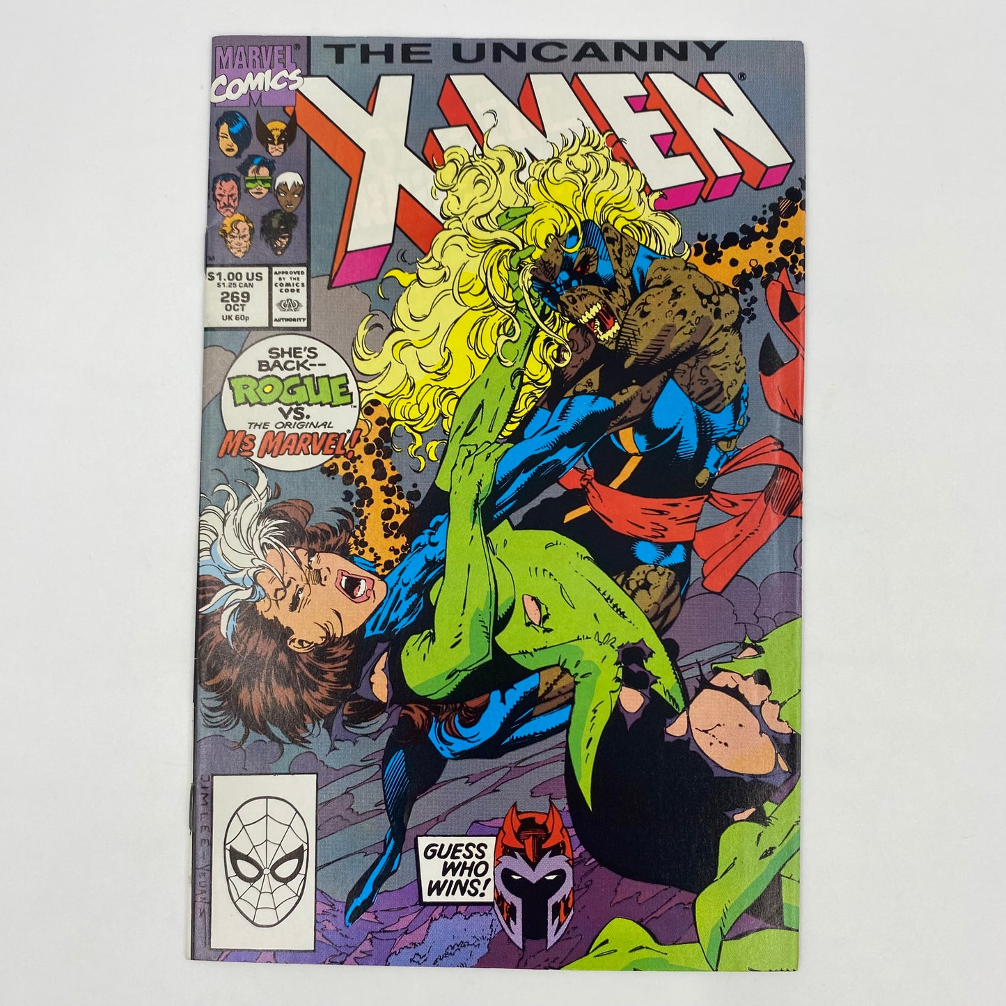 Uncanny X-Men #269 “Rogue Redux!" (1990) Marvel (FN)