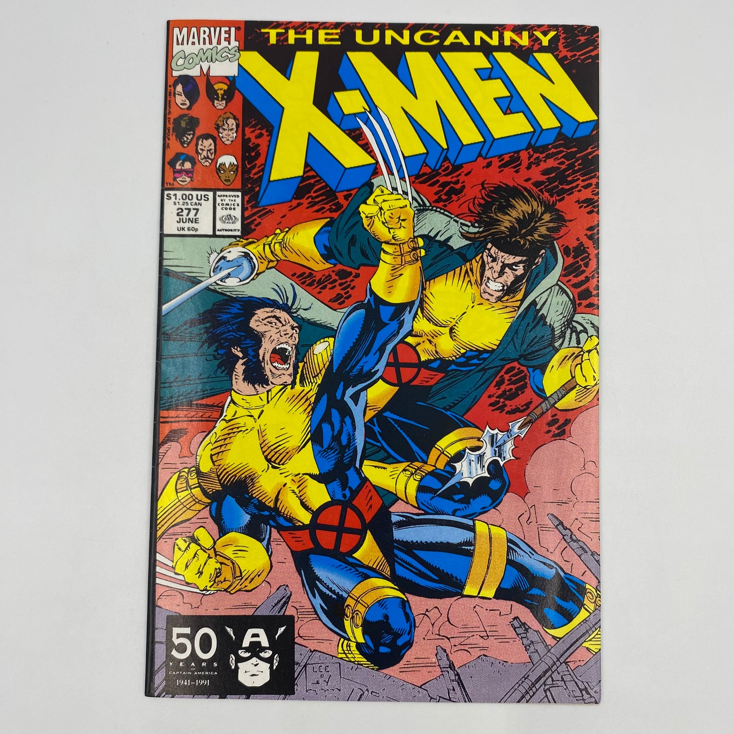 Uncanny X-Men #277 “Free Charley!” (1991) Marvel (FN)