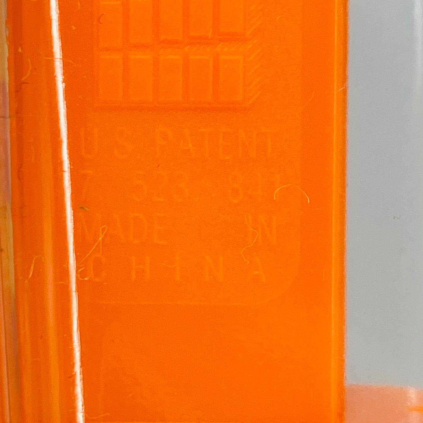 Crayola Outrageous Orange crayon PEZ dispenser (2018) carded 7.5 China
