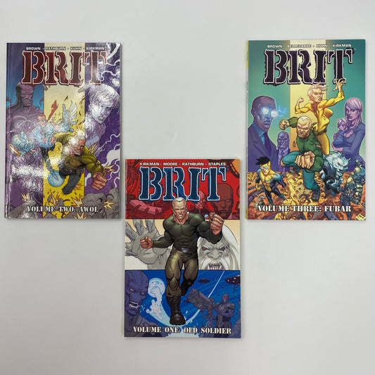 Brit volume 1-3 TP 1st printings (2007, 2008, 2009) Image