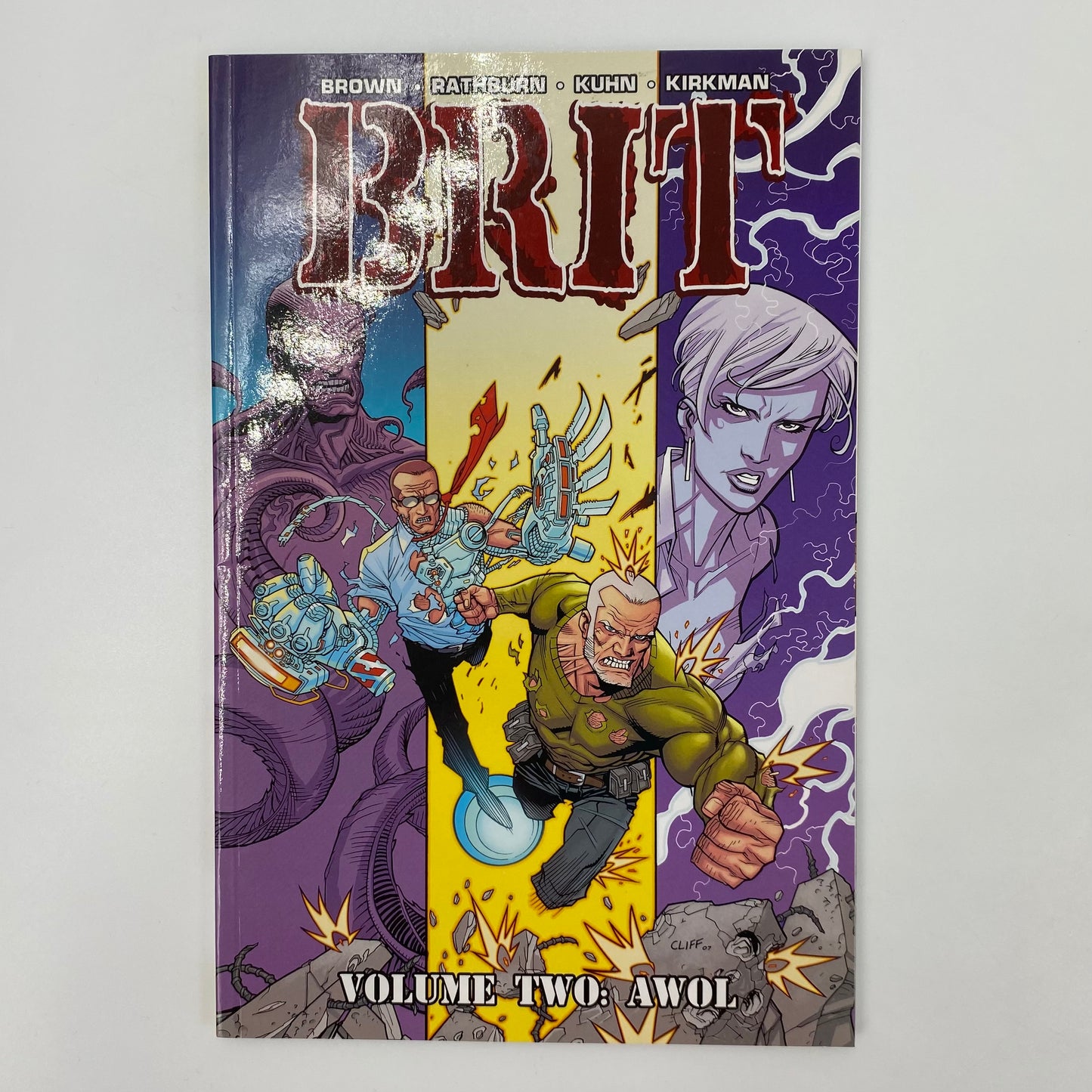 Brit volume 1-3 TP 1st printings (2007, 2008, 2009) Image