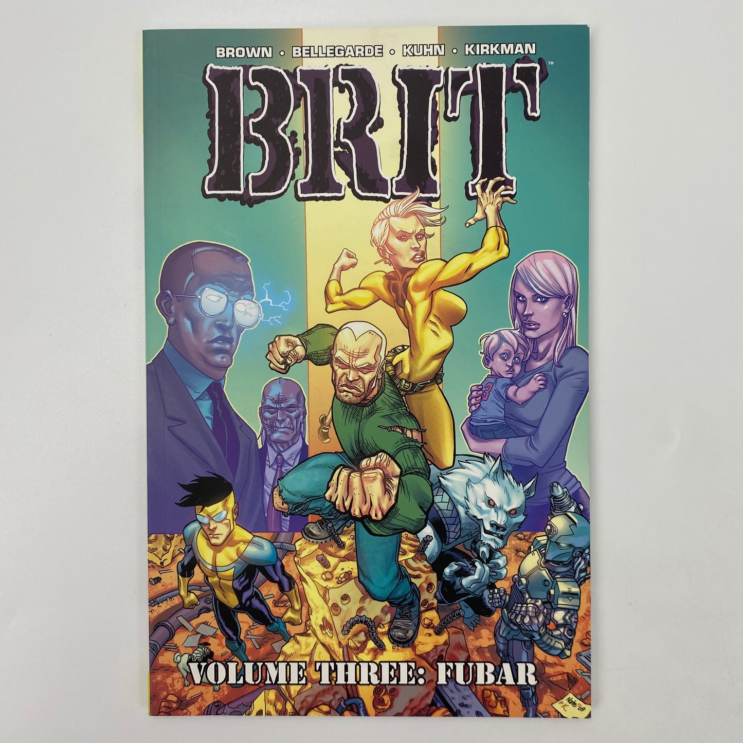 Brit volume 1-3 TP 1st printings (2007, 2008, 2009) Image