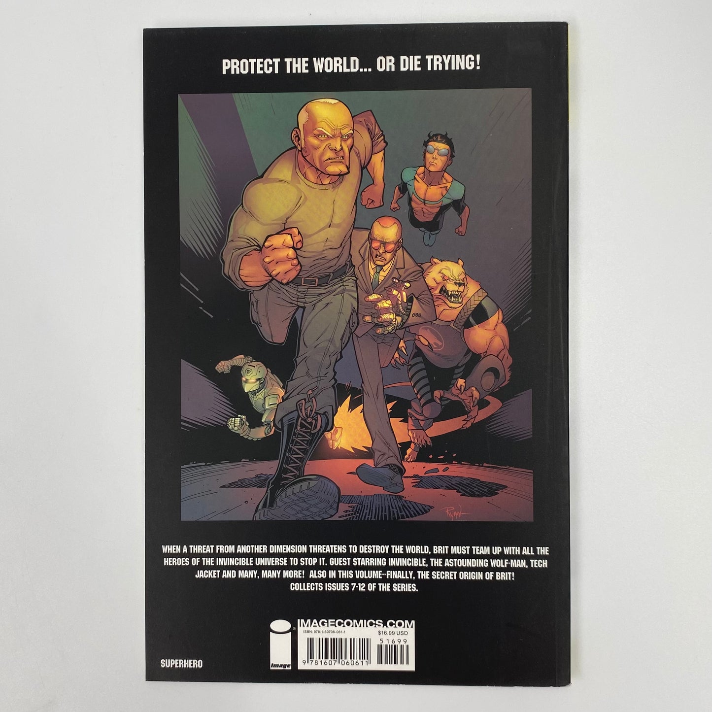 Brit volume 1-3 TP 1st printings (2007, 2008, 2009) Image