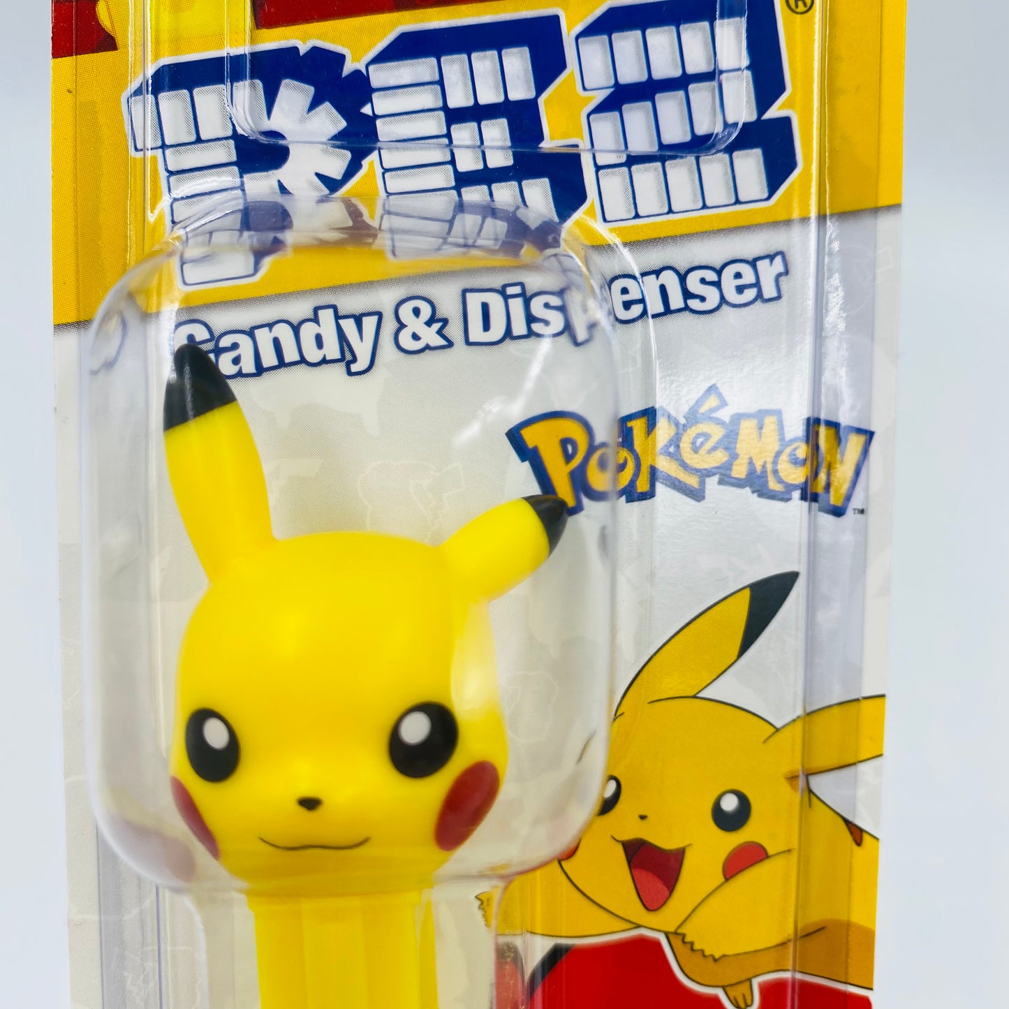 Pokemon Pikachu PEZ dispenser (2019) carded 7.5 China