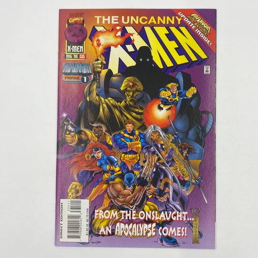 Uncanny X-Men #335 “Apocalypse Lives!” (1996) Marvel (VF)