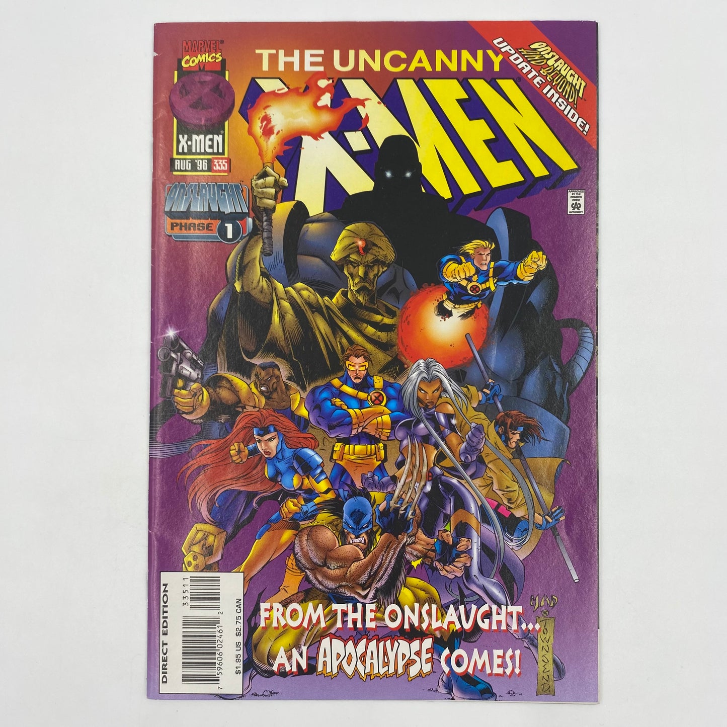 Uncanny X-Men #335 “Apocalypse Lives!” (1996) Marvel (FN)