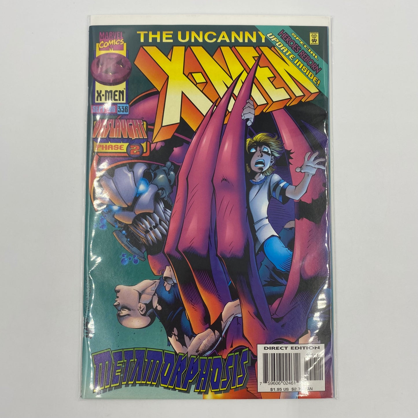 Uncanny X-Men #336 “A Voice as Deep as Thunder” (1996) Marvel (VF)