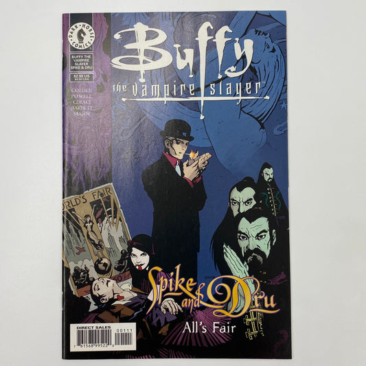 Buffy the Vampire Slayer Spike & Dru All’s Fair one-shot (2000) Dark Horse (VG)
