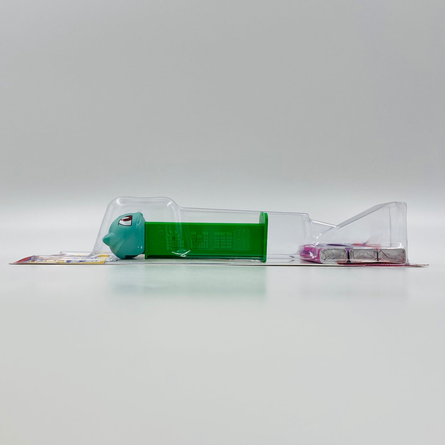 Pokemon Bulbasaur PEZ dispenser (2019) carded 7.5 Hungary